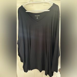 Long Sleeve Black Shirt - 4X (34/36)